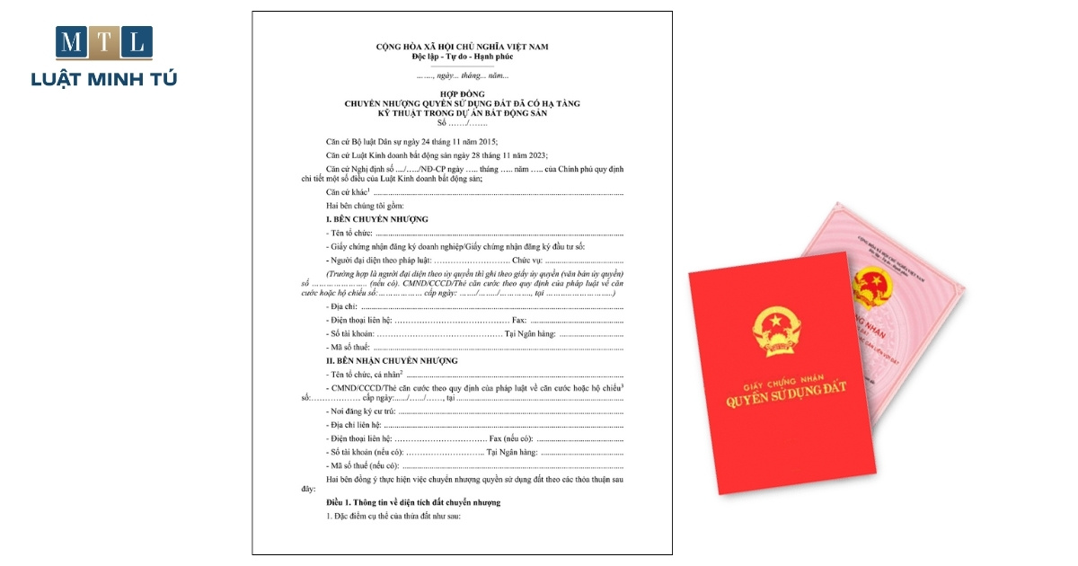 hợp đồng chuyển nhượng đất