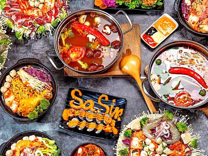kinh doanh nhượng quyền mì cay sasin