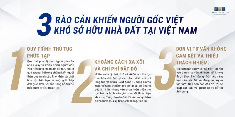 3 rào cản khiến người gốc Việt dừng bước?