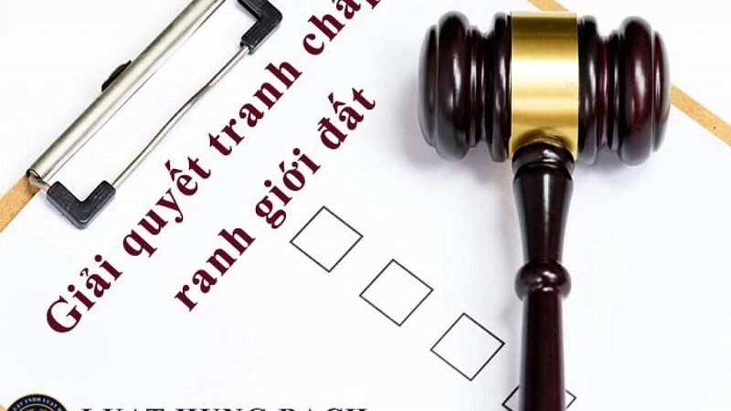 bản án tranh chấp ranh giới đất liền kề