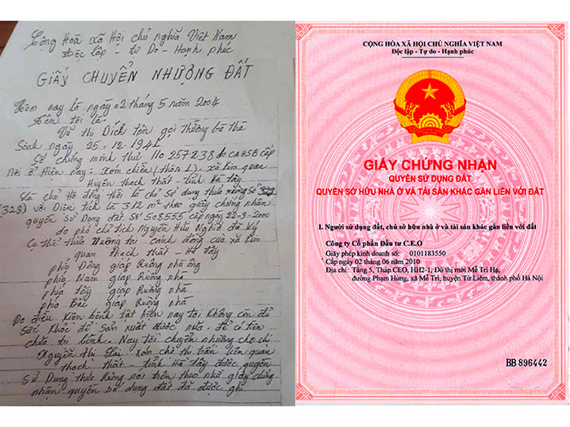 Hợp đồng chuyển nhượng quyền sử dụng đất Mẫu số 37