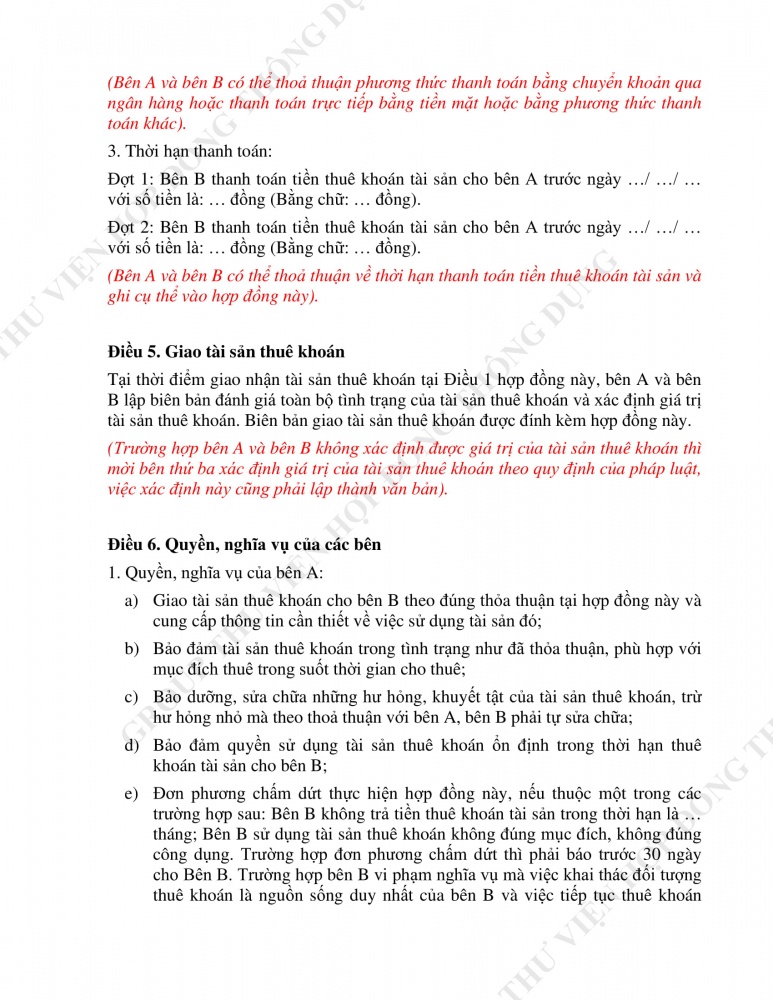 HỢp ĐỒng ThuÊ KhoÁn TÀi SẢn Mtl 3