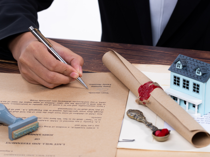 Cách chia thừa kế nhà đất có di chúc