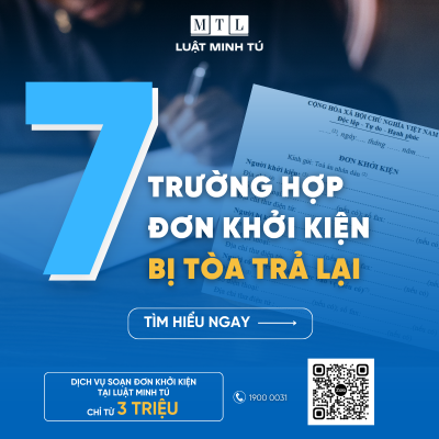 7 trường hợp đơn khởi kiện bị Tòa trả lại
