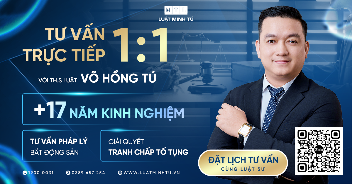 Giải quyết tranh chấp đất đai, thừa kế, và các vấn đề pháp lý phức tạp với dịch vụ tư vấn pháp lý 1:1 cùng Thạc sĩ Luật Võ Hồng Tú.