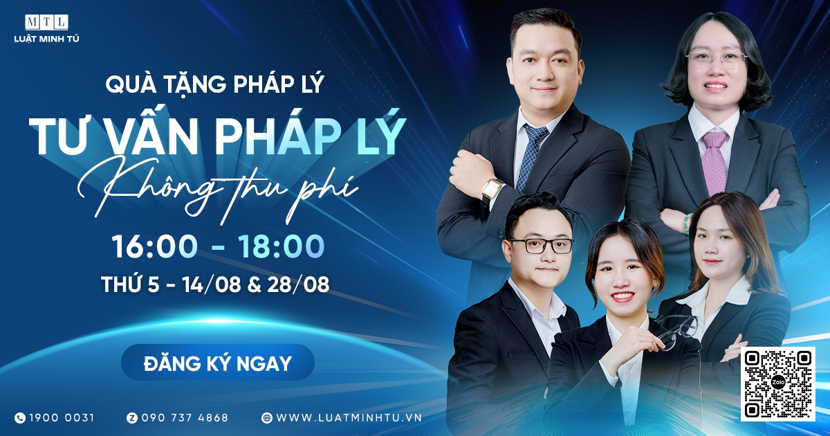 Chương trình tư vấn pháp lý không mất phí cùng Luật Minh Tú