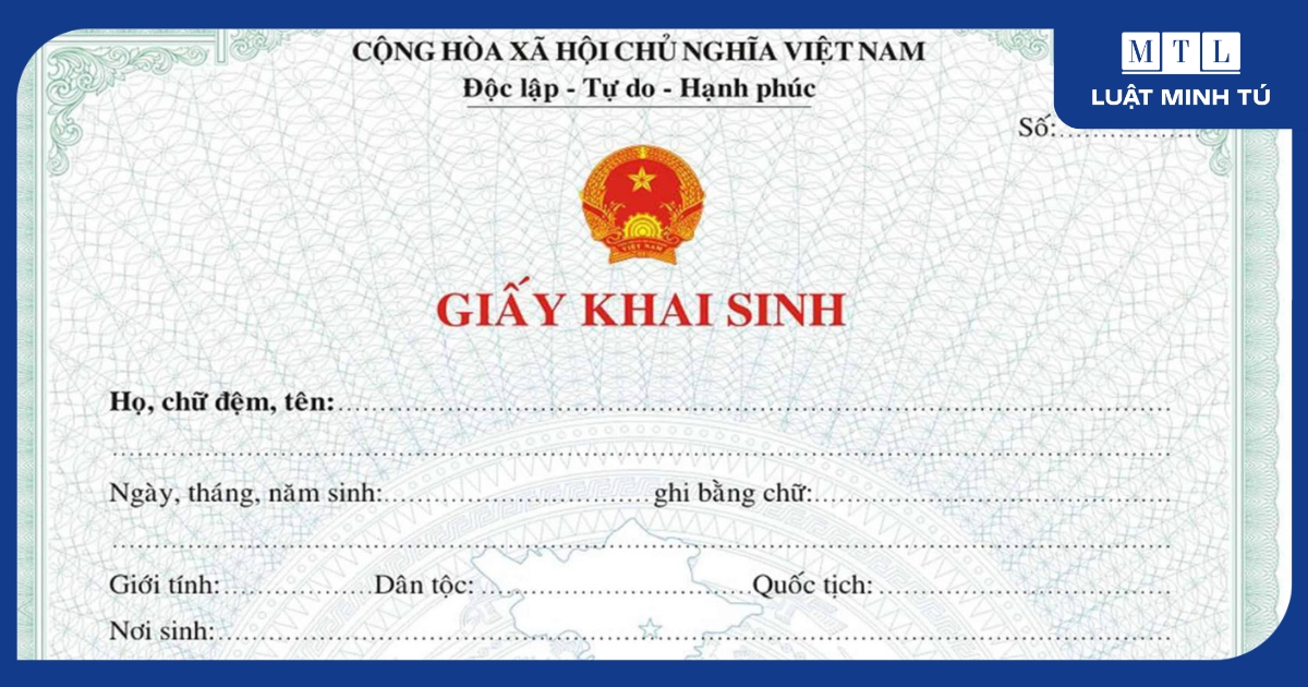 Khi làm giấy khai sinh cho con khi chưa đăng ký kết hôn, cha mẹ cần chuẩn bị đủ các giấy tờ