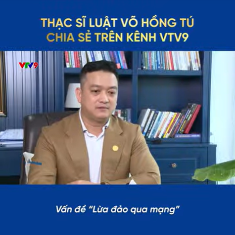 ThS. Võ Hồng Tú chia sẻ trên VTV9 cảnh báo về "Lừa đảo qua mạng"