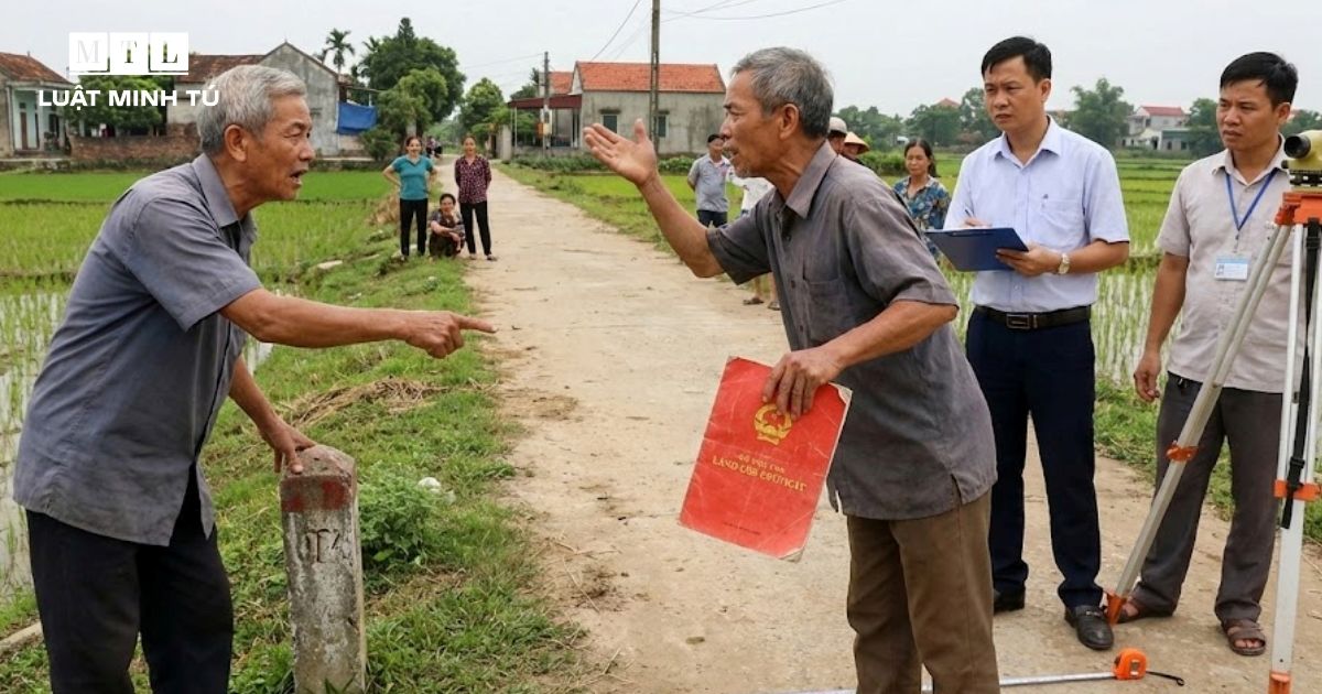 lưu ý quan trọng khi có tranh chấp đất đai