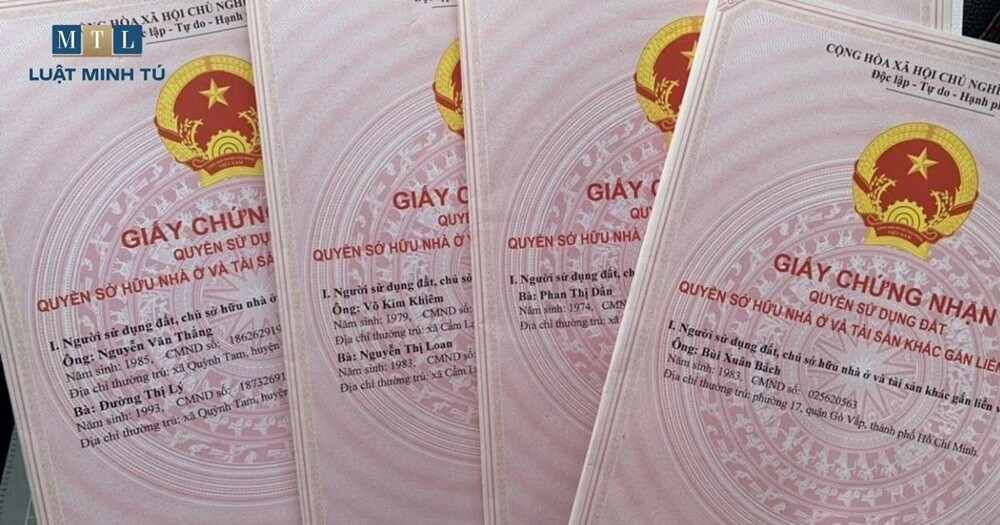 Điều kiện cấp chứng nhận quyền sở hữu tài sản trên đất