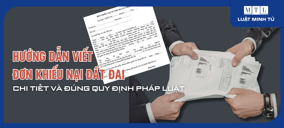 đơn khiếu nại đất đai
